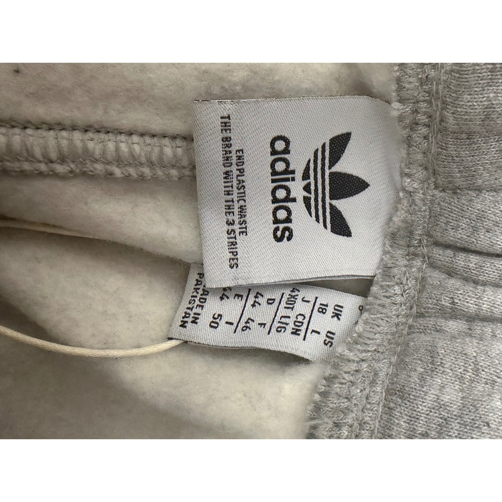 adidas Originals Adicolor Essentials Fleece Joggers Grey Sweatpants HF7473 NWT L - Picture 4 of 5